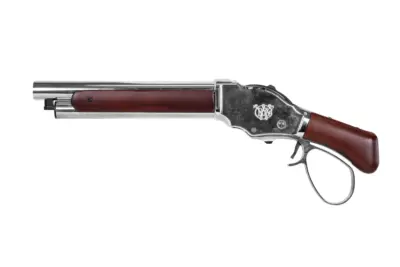 Replika strzelby Golden Eagle M1887 Compact Wild Lever Srebrny - obrazek 2