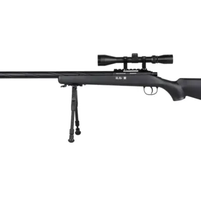 Alternative view of Replika karabinu snajperskiego Specna Arms SA-S12 EDGE™ z lunetą i dwójnogiem Czarna