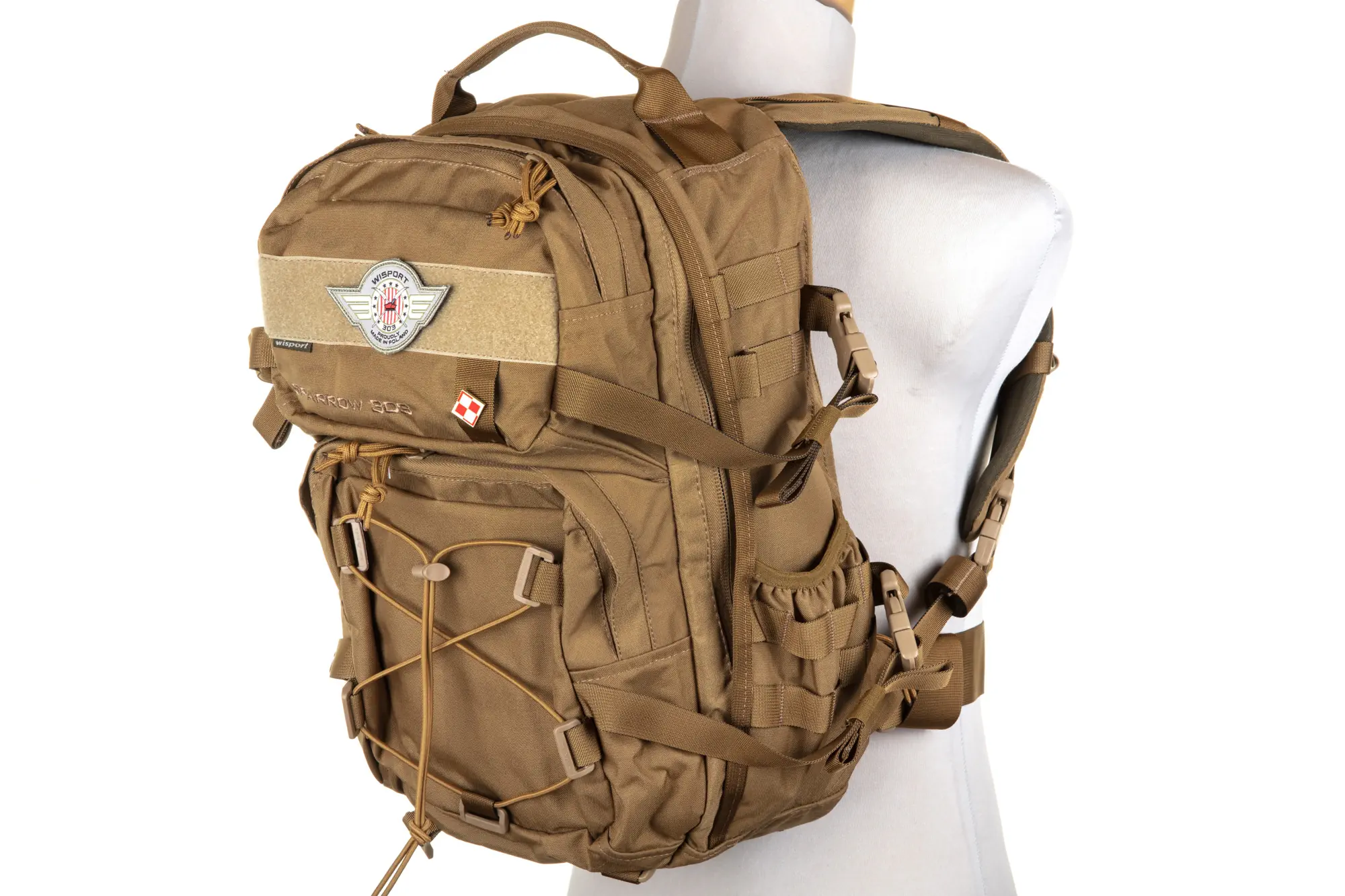 Plecak 30l Wisport Sparrow 303 Coyote brown OD-G-WIS-20-039209-00 asgbox.pl Plecak 30l Wisport Sparrow 303 Coyote brown - obrazek 2