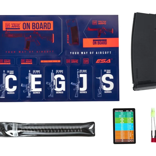 asgbox.pl - Karabinek ASG Specna Arms SA-F09 FLEX™ HAL ETU™ Czarny