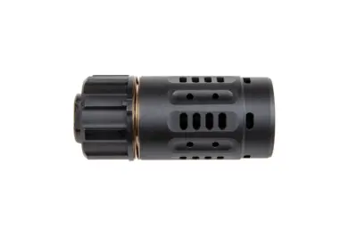 asgbox.pl - Tłumik płomienia QD DA (14mm CCW) Czarny