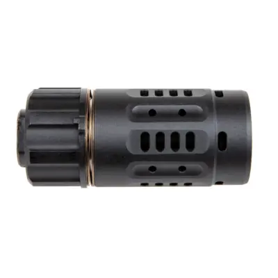 asgbox.pl - Tłumik płomienia QD DA (14mm CCW) Czarny