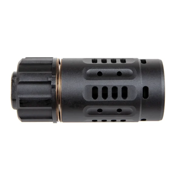 asgbox.pl - Tłumik płomienia QD DA (14mm CCW) Czarny