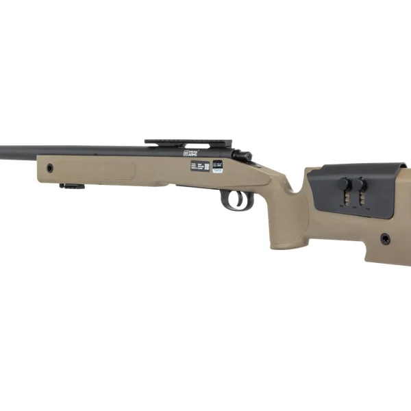asgbox.pl - Karabin wyborowy ASG Specna Arms SA-S02 CORE™ High Velocity Upgraded Tan