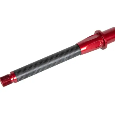 asgbox.pl - Karbonowa lufa zewnętrzna o długości 6 cali do replik M4/M16 - Czerwona
