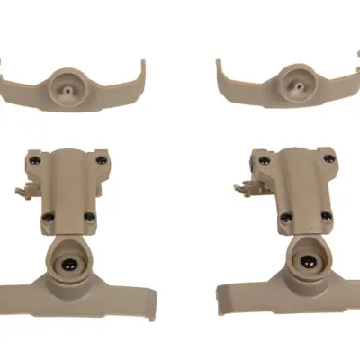 asgbox.pl - Adapter słuchawek typu Comtac na szyny typu ARC (Typ AMP) - Dark Earth