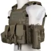 Kamizelka Plate Carrier Emerson Gear 6094A Style z zestawem ładownic Ranger Green OD-G-EME-18-041221-00 asgbox.pl