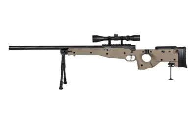 Replika karabinu snajperskiego Specna Arms SA-S14 EDGE™ z lunetą i dwójnogiem Tan - obrazek 2