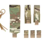 asgbox.pl - Zestaw ładownic Pew Tactical z zintegrowaną torbą zrzutową PH50 MC