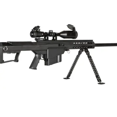 Alternative view of Replika karabinu SW-024SA z Dwójnogiem i Lunetą - Czarna