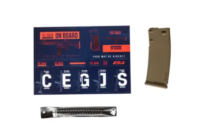 Karabinek ASG Specna Arms SA-F01 FLEX™ GATE X-ASR  1.14 J Half Tan - obrazek 2