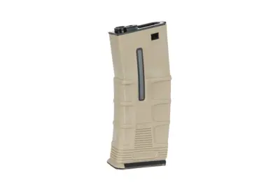 asgbox.pl - Magazynek hi-cap T-Tactical 300 kulek do replik M4 / M16 - tan