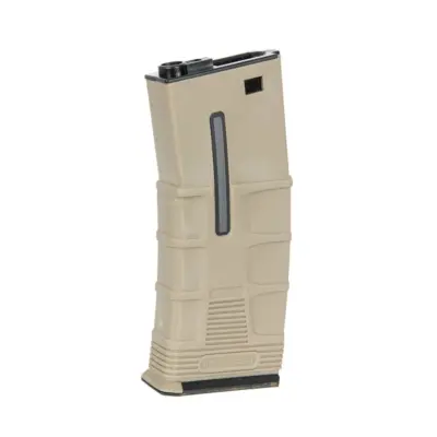 asgbox.pl - Magazynek hi-cap T-Tactical 300 kulek do replik M4 / M16 - tan