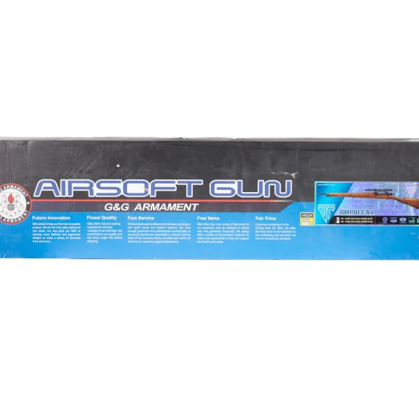 asgbox.pl - Replika karabinu snajperskiego GM1903 A4 CO2 (OUTLET)