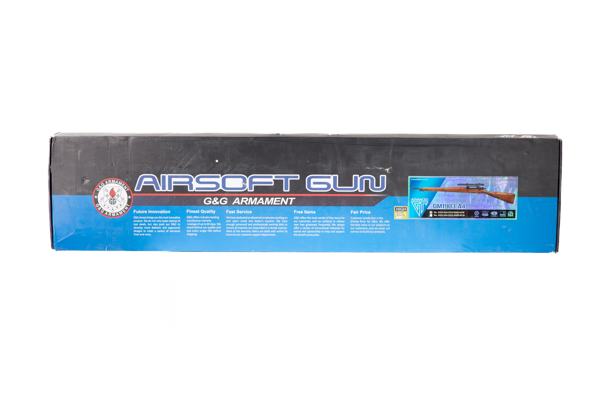 Replika karabinu snajperskiego GM1903 A4 CO2 (OUTLET) OUT-72-037821-00 asgbox.pl asgbox.pl - Replika karabinu snajperskiego GM1903 A4 CO2 (OUTLET)