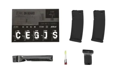 Replika karabinka SA-E06-H EDGE™ Heavy Ops Stock - Czarny - obrazek 3