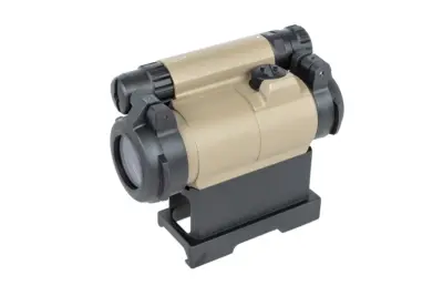 asgbox.pl - Kolimator JJ Airsoft M5 z 3 montażami Tan