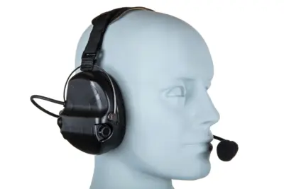 Zestaw słuchawkowy Tac-Sky WYS0142B Back Headband Headset Czarny - obrazek 2