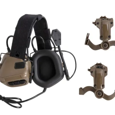 asgbox.pl - Taktyczne słuchawki Gen. 5 Wosport HD-19 Tan