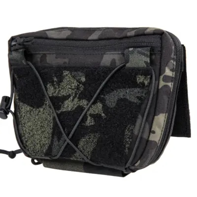 asgbox.pl - Podwieszana kieszeń taktyczna z klamrą QR Wosport MC Black