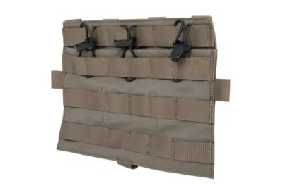asgbox.pl - Panel Ładownica Ape Force Gear na 3 magazynki M4/M16 Flat Ranger Green