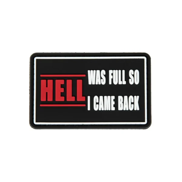 asgbox.pl - Naszywka PVC - Hell was full