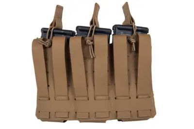 asgbox.pl - M-Tac Ładownica elastyczna na 3 magazynki Elite Laser Cut Coyote Brown