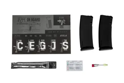 Karabinek szturmowy ASG Specna Arms RRA & SI SA-E17-L EDGE™ Light Ops Stock Czarny - obrazek 4