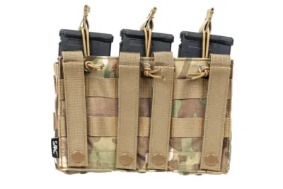 asgbox.pl - Potrójna ładownica typu Open na magazynki  M4/M16 Specna Arms Tactical MC