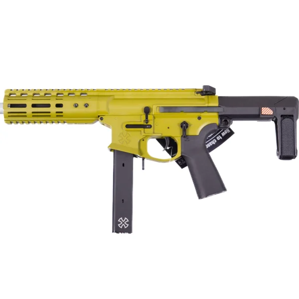 asgbox.pl - Replika karabinka Noveske Space Invader 9mm PCC - żółta (OUTLET)