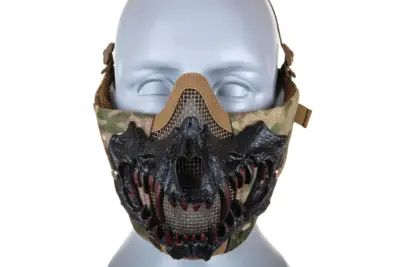 asgbox.pl - Maska Stalker EVO PLUS Fangs Ear Protection MC