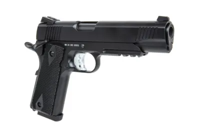 Replika pistoletu Double Bell M1911 302 Czarny - obrazek 3