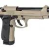 asgbox.pl - Pistolet ASG ICS BLE-BM9 Dual Power Half-Tan (z magazynkiem na CO2)