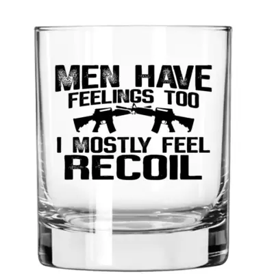 asgbox.pl - Szklanka do Whisky - MEN HAVE FEELINGS