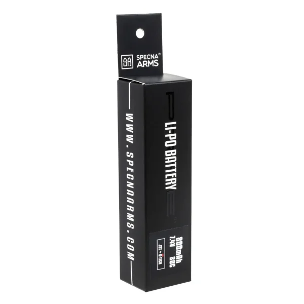 asgbox.pl - Akumulator Li-Po Specna Arms x Gens Ace 800 mAh 20C 7.4V JST G-Tech