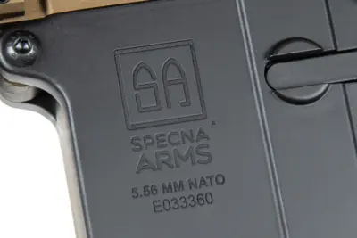 Karabinek ASG Specna Arms SA-P22 PRIME™ HAL™ ETU Wersja High Torque Chaos Bronze - obrazek 2