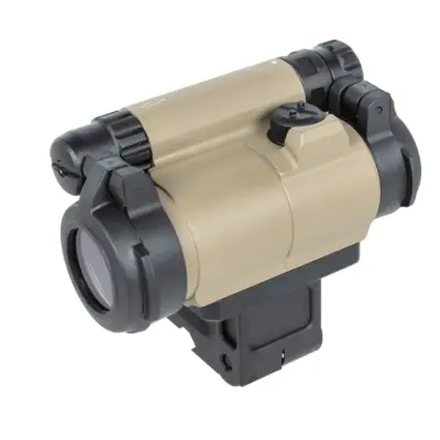 asgbox.pl - Kolimator JJ Airsoft M5 z regulowanym montażem Tan