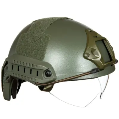 asgbox.pl - Replika hełmu X-Shield MH z Goglami - Oliwkowy