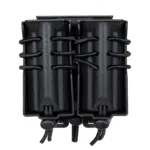 asgbox.pl - Ładownica na 2 magazynki 9mm i magazynek M4/M16 Wosport Urban Assault Quick Pull Czarny