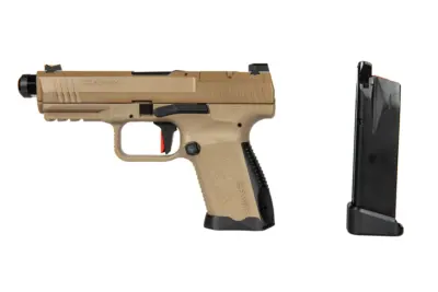 Replika pistoletu CANIK TP9 Elite Combat - Tan - obrazek 2
