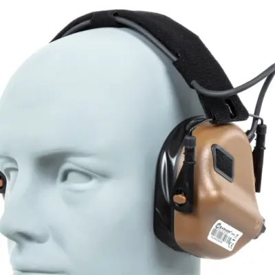 asgbox.pl - Aktywne ochronniki słuchu Earmor M31 Plus Coyote Brown