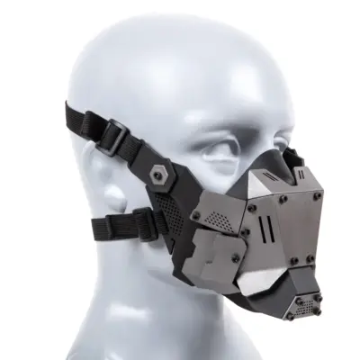 asgbox.pl - Maska Cyberpunk Commander - Czarna