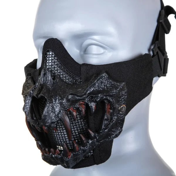 asgbox.pl - Maska Stalker EVO Fangs Upgrade Czarny