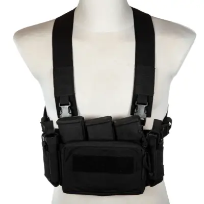asgbox.pl - Taktyczny Chest Rig typu D3CRM - Czarny