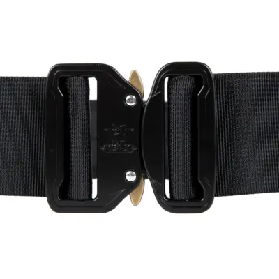 asgbox.pl - Pas oporządzeniowy Laser-Cut z comfort padem - Czarny