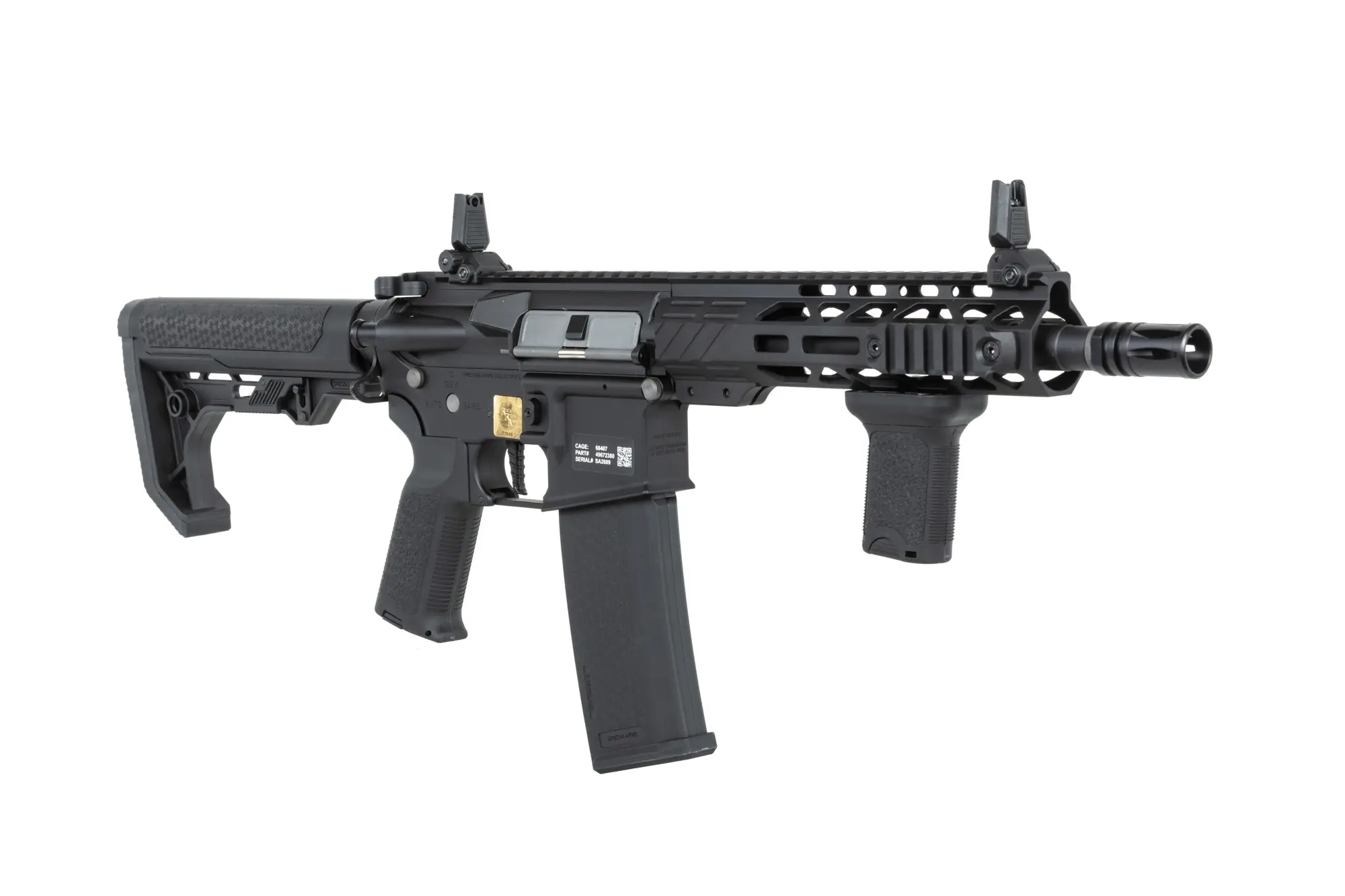 Karabinek ASG Specna Arms RRA SA-P25 PRIME™ HAL™ ETU Light Ops Stock Wersja High Torque Czarny OD-G-SPE-01-041795-00 asgbox.pl Karabinek ASG Specna Arms RRA SA-P25 PRIME™ HAL™ ETU Light Ops Stock Wersja High Torque Czarny - obrazek 2