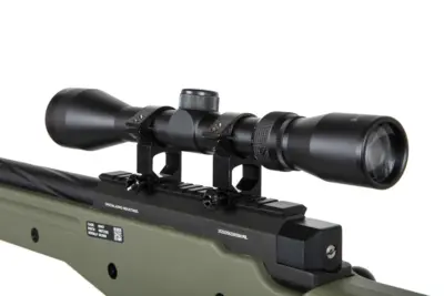 asgbox.pl - Replika karabinu snajperskiego Specna Arms SA-S11 EDGE™ z lunetą i dwójnogiem Oliwkowa