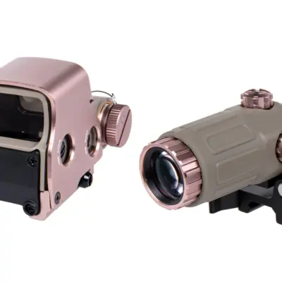 asgbox.pl - Zestaw kolimatora WADSN typu XTO z magnifierem typu T33 Dark Earth