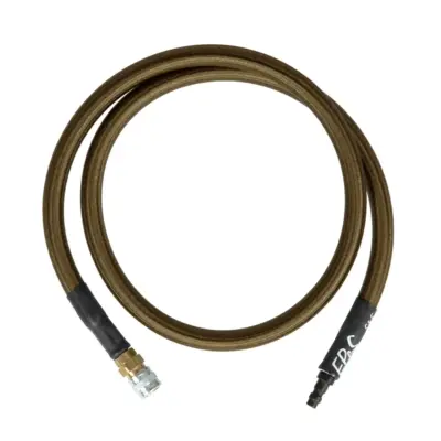 asgbox.pl - Wąż HPA S&F Mk.III z oplotem 100 cm - Oliwkowy