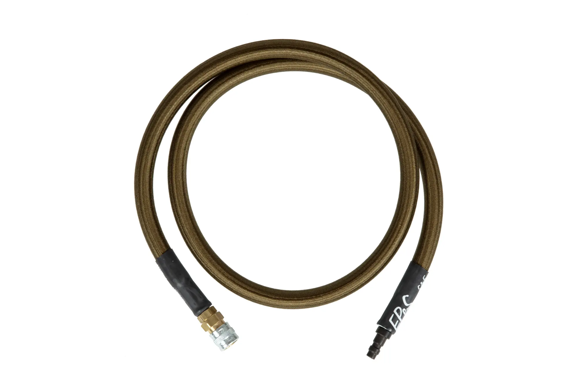 Wąż HPA S&F Mk.III z oplotem 100 cm - Oliwkowy EPE-12-036630-00 asgbox.pl asgbox.pl - Wąż HPA S&F Mk.III z oplotem 100 cm - Oliwkowy